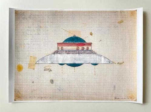 Panamarenko - Magnetic Proportions, Antiek en Kunst, Kunst | Litho's en Zeefdrukken, Verzenden