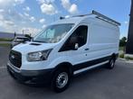 Ford Transit 2.0 tdci L3H2 1st eig ohboek trekhaak gps, Auto's, Bestelwagens en Lichte vracht, Voorwielaandrijving, Stof, 1995 cc