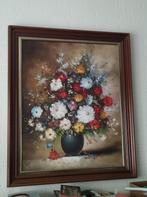 Schilderij bloem, Ophalen