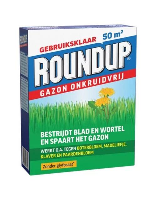RoundUp Gazon 1kg zonder glyfosaat onkruidvrij, Tuin en Terras, Bestrijdingsmiddelen, Nieuw, Overige soorten, Ophalen of Verzenden