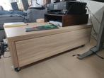 Salontafel op wieltjes met grote schuif, Huis en Inrichting, Tafels | Salontafels, Ophalen