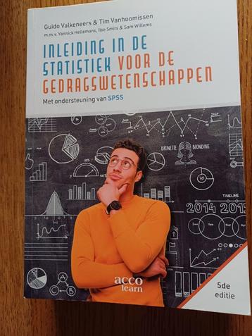 Inleiding in de statistiek voor gedragswetenschappen beschikbaar voor biedingen