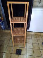 Badkamerrek in hout., Ophalen, Gebruikt, Beige, Overige typen