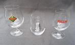 Diverse bierglazen: Hoegaarden, Palm, Averbode, Liefmans, Enlèvement ou Envoi, Utilisé, Verre