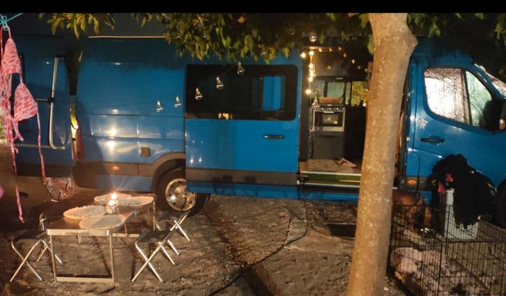 Te koop Renault master camper van, Caravans en Kamperen, Caravans, Particulier, Ophalen