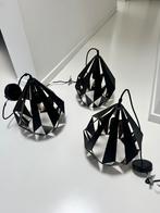 Eglo carlton hanglamp zwart met koperen/houten binnenwerk, Huis en Inrichting, Ophalen, Zo goed als nieuw