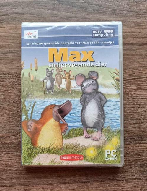 CD-ROM - Max en het vreemde dier - Easy Computing - Game -€3, Games en Spelcomputers, Games | Pc, Nieuw, Puzzel en Educatief, 1 speler