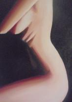 peinture à l'huile torse de femme 2 (60x80cm), Enlèvement ou Envoi