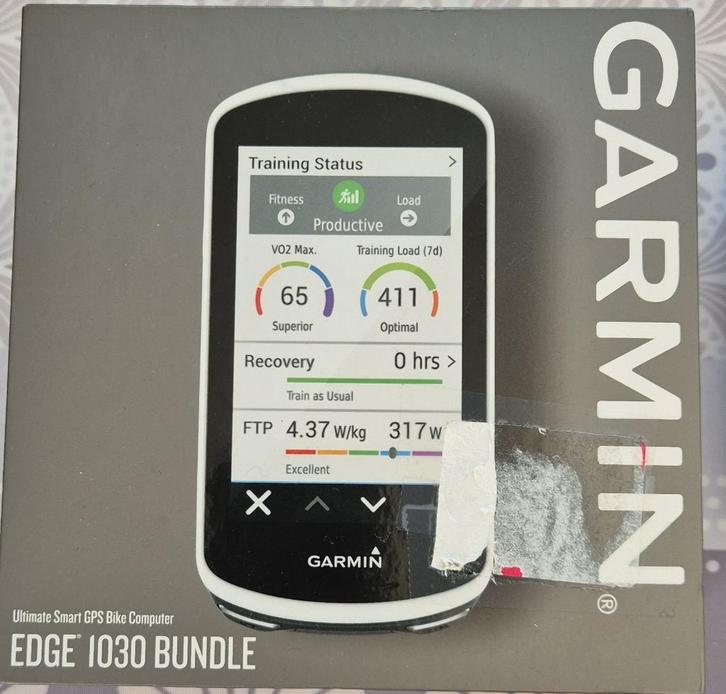 Garmin Edge 1030 Fiets-GPS, Fietsen en Brommers, Fietsaccessoires | Fietscomputers, Gebruikt, GPS, Ophalen