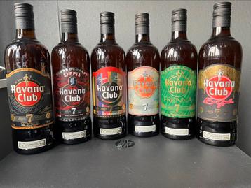 Havana Club flessen te koop beschikbaar voor biedingen