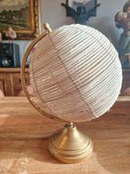 Rotan wereldbol globe, Huis en Inrichting, Woonaccessoires | Wereldbollen, Ophalen of Verzenden