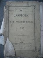 Jaarboek Willemsfonds 1871 1875 1881 1882 1885 1886, Ophalen of Verzenden