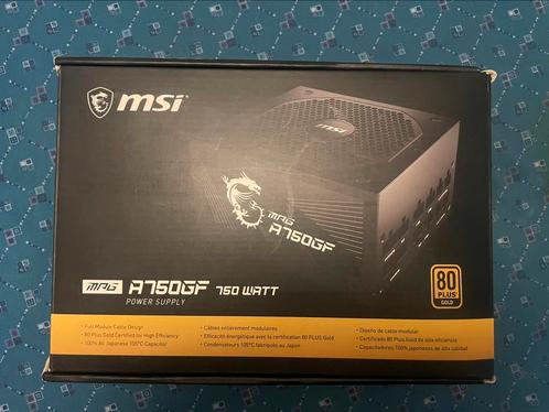 MSI MPG A750GF, Computers en Software, Pc- en Netwerkkabels, Nieuw, Ophalen of Verzenden