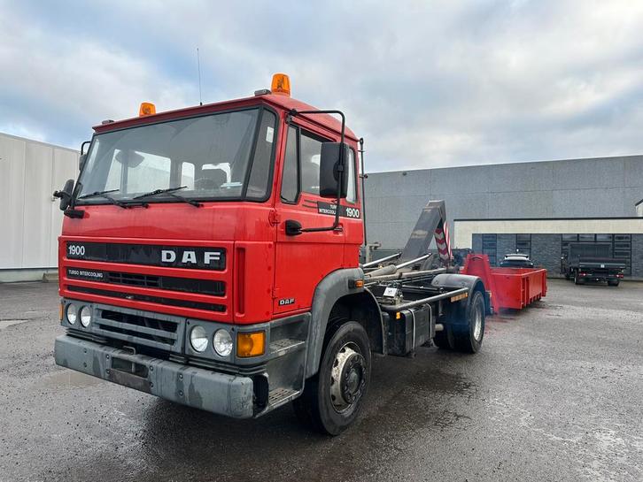Daf 1900 systeme container 6500€ htva, Auto's, Vrachtwagens, Bedrijf, DAF, Ophalen