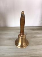 Massief koper schoolbel, Ophalen, Koper