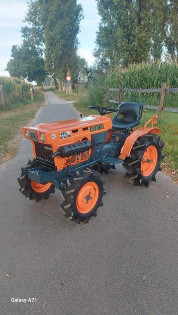 Minitractor kubota 18pk 4x4 TOPPER! beschikbaar voor biedingen