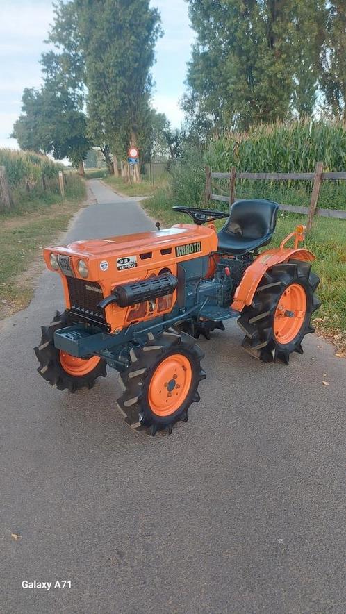 Minitractor kubota 18pk 4x4 TOPPER!, Zakelijke goederen, Landbouw | Tractoren, Ophalen