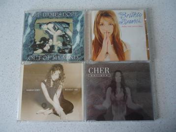 Lot 223 met 4 CD's van Def Dame Dope, Britney Spears, Mariah beschikbaar voor biedingen