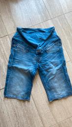 Zwangerschapsshort jeans H&M maat 40, Kleding | Dames, Zwangerschapskleding, H&M, Blauw, Zo goed als nieuw, Broek of Spijkerbroek