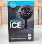 Blue snowball ICE black - NIEUW usb Microfoon Microphone Mic, Muziek en Instrumenten, Microfoons, Ophalen of Verzenden, Nieuw