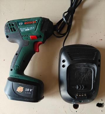 Bosch PDR LI accu slagschroevendraaier met accu en oplader, Enlèvement, Utilisé, Moins de 400 watts, Perceuse