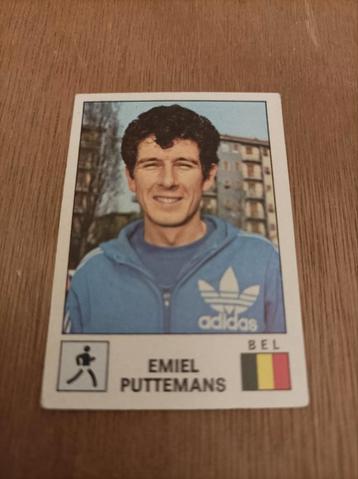 Les stars du sport Panini Emiel Puttemans n18 disponible aux enchères