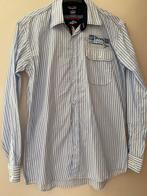 Winch & Wheel gestreept shirt maat M, Zo goed als nieuw, Wit, WINCH & WHEEL, Halswijdte 39/40 (M)