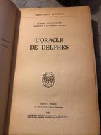 L'Oracle de Delphes - Marie Delcourt, Livres, Histoire & Politique, Utilisé, 14e siècle ou avant, Enlèvement ou Envoi, Marie Delcourt
