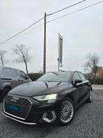 AUDI A3 SPORTBACK 40TFSI/S-TRONIC/PLUG-IN HYBRIDE/CAMERA-PDC, Auto's, 4 cilinders, Zwart, Bedrijf, 5 zetels