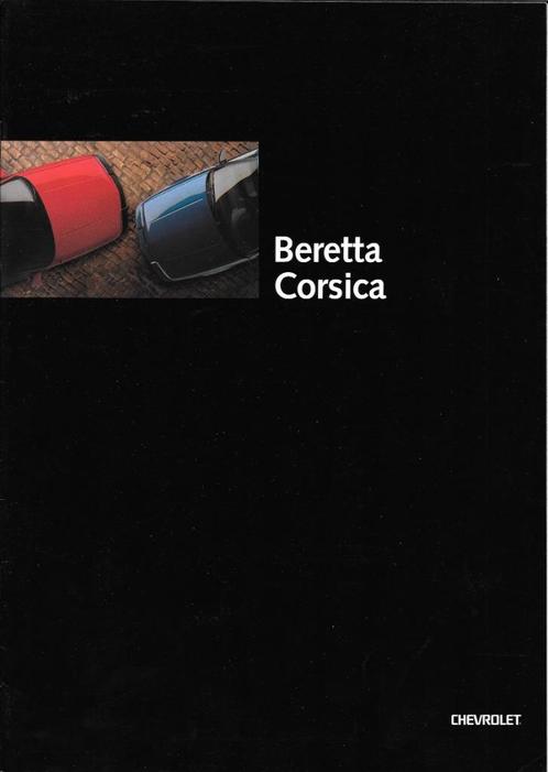 CHEVROLET CORSICA / BERETTA 1995, Boeken, Auto's | Folders en Tijdschriften, Zo goed als nieuw, Chevrolet, Ophalen of Verzenden