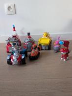 Set Paw Patrol voertuigen Marshall, Rubble, Skye, Zuma, Kinderen en Baby's, Ophalen of Verzenden, Zo goed als nieuw