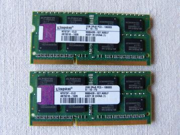 ordinateur portable DDR 3, Enlèvement ou Envoi, DDR, Laptop, 2 GB