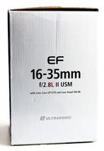 Canon EF 16-35 f/2.8 II IS USM, Nieuw, Groothoeklens, Zoom, Ophalen