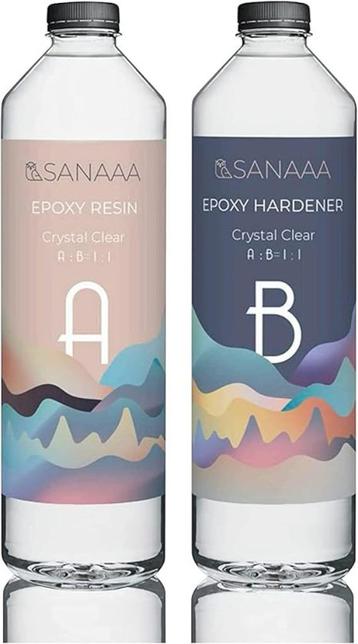 Harde transparante epoxyhars | 500g | Nieuw beschikbaar voor biedingen