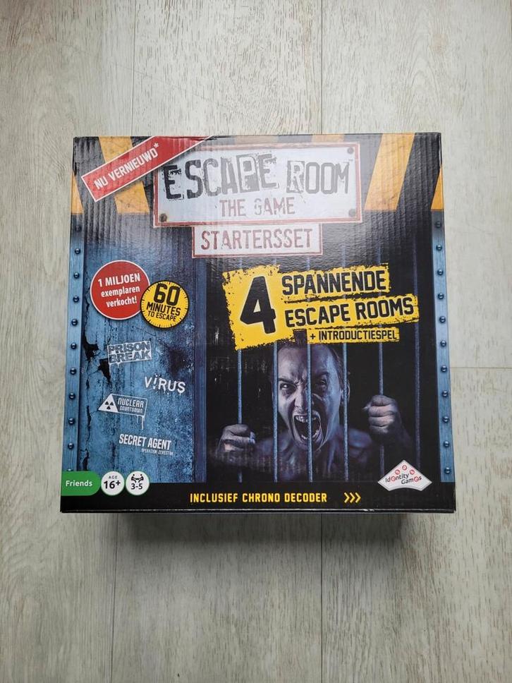 Escape room The Game - startersset - nieuw en ongeopend, Hobby en Vrije tijd, Gezelschapsspellen | Kaartspellen, Ophalen of Verzenden