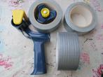 Afroller met 3 rollen DUCT-tape 50 mm., Zakelijke goederen, Stock en Retail | Verpakking en Verzending, Ophalen of Verzenden