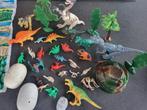 Set dino dinausaurus speelfiguren + Jurassic Park ei, Verzamelen, Ophalen of Verzenden, Zo goed als nieuw