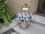 Welkom mand voor bloemen aan de voordeur, Huis en Inrichting, Woonaccessoires | Schalen en Manden, Ophalen, Zo goed als nieuw