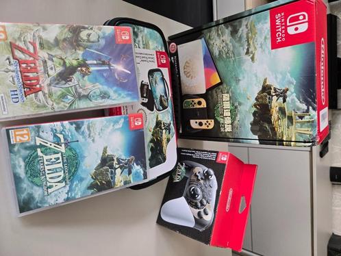 Special edition Nintendo switch Zelda., Games en Spelcomputers, Spelcomputers | Nintendo Switch, Nieuw, Switch OLED, Met 1 controller