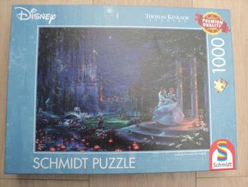 2 Thomas Kinkade Disney Schmidt puzzels beschikbaar voor biedingen
