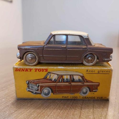 FIAT 1200 DINKY TOY MET ORIGINELE VERPAKKING, Hobby en Vrije tijd, Modelauto's | 1:43, Gebruikt, Auto, Dinky Toys, Ophalen of Verzenden