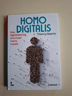 Homo digitalis, Maatschappij en Samenleving, Nieuw, Thierry Geerts, Ophalen of Verzenden