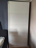 2 Ikea pax schuifdeuren melkglas 1m X 2m36, Huis en Inrichting, Kasten | Kleerkasten, Ophalen, Zo goed als nieuw