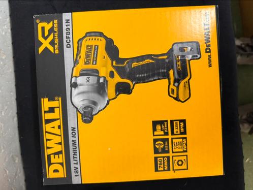 DeWalt DCF891N-XJ Accu slagmoersleutel 18V 1/2, Doe-het-zelf en Bouw, Gereedschap | Boormachines, Nieuw, Ophalen