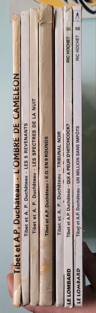 Lot de 7 bd : RIC HOCHET beschikbaar voor biedingen