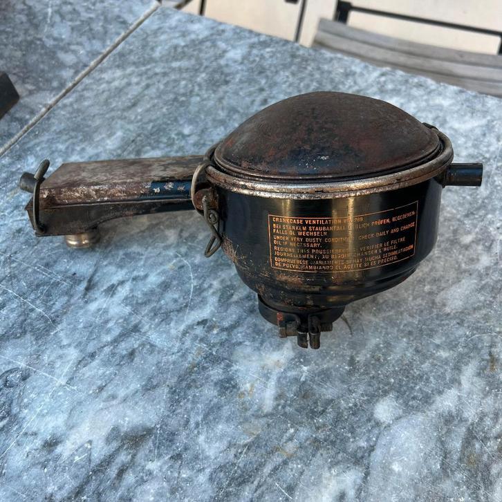 VW Kever luchtfilter 1965 oliebadfilter MANN, Auto diversen, Auto-accessoires, Gebruikt, Ophalen of Verzenden