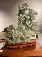 Beeld groene jade, Antiek en Kunst, Ophalen