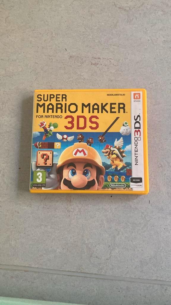 Super Mario Maker 3DS, Games en Spelcomputers, Games | Nintendo 2DS en 3DS, Zo goed als nieuw, Platform, Vanaf 3 jaar, Ophalen