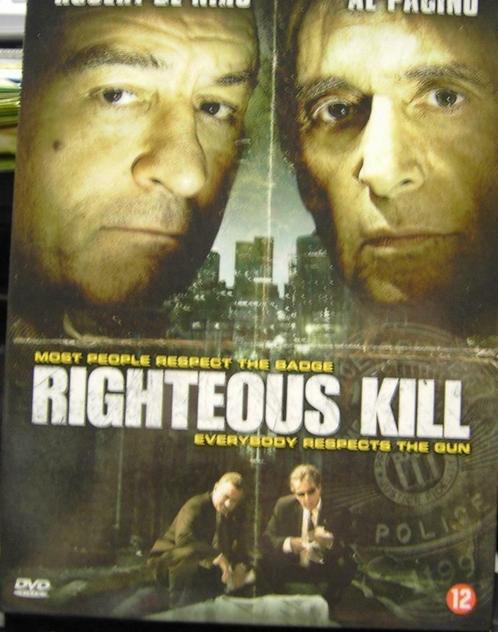 Righteous Kill met Robert De Niro en Al Pacino, Cd's en Dvd's, Dvd's | Thrillers en Misdaad, Zo goed als nieuw, Actiethriller