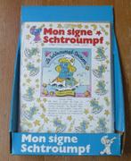 Les Schtroumpfs autocollants Mon signe Schtroumpf 1980s Peyo, Verzamelen, Stripfiguren, Ophalen of Verzenden, Smurfen, Zo goed als nieuw